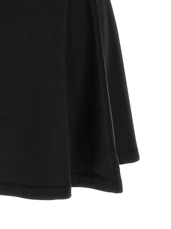 Diesel Black Cotton Short Dress