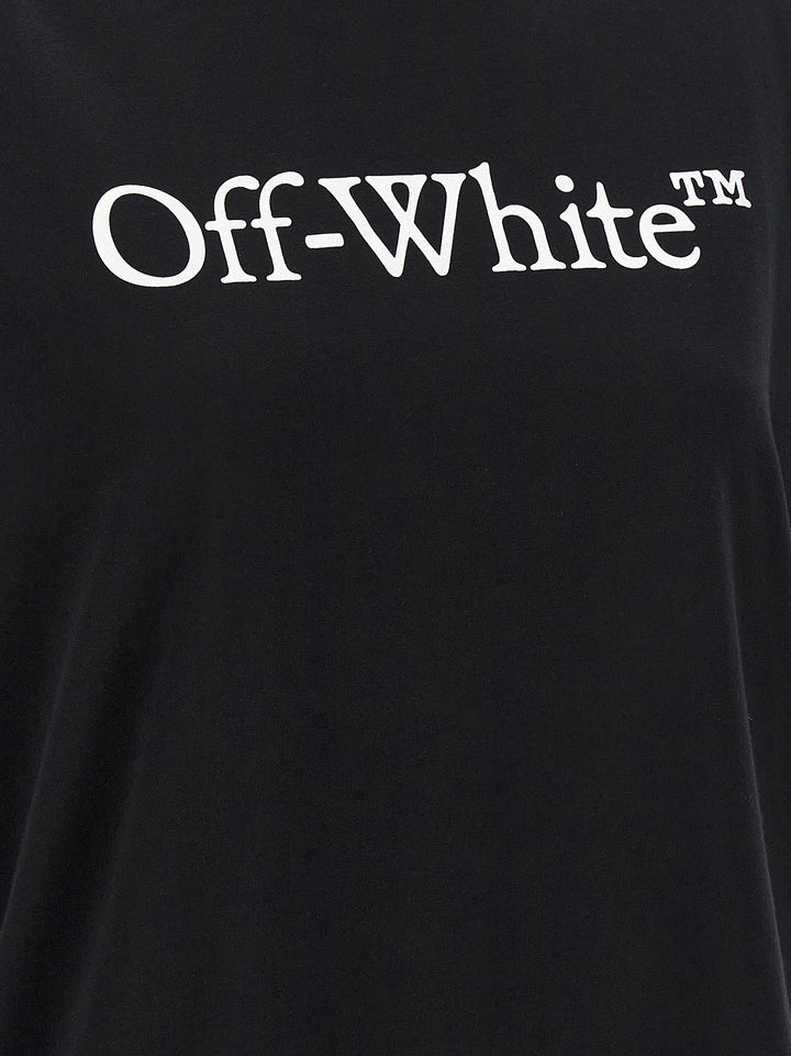 Off-White Black Cotton T-Shirt