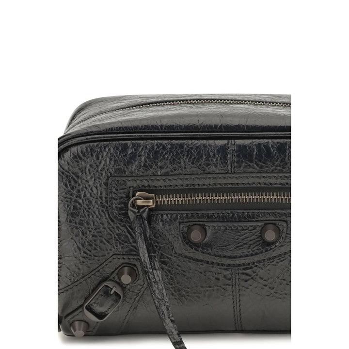 Balenciaga Black Lamb Ovis Aries Aries Wallet
