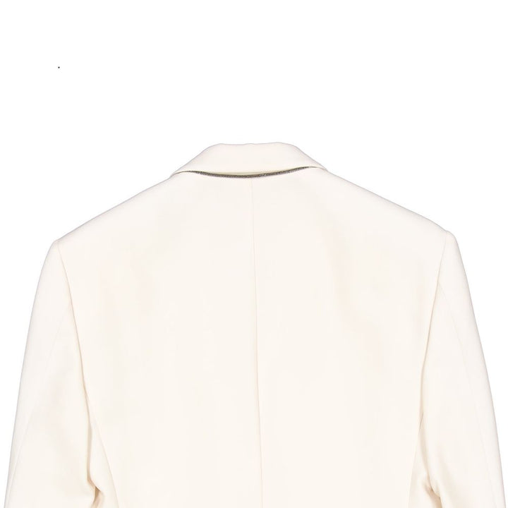 Brunello Cucinelli White Viscose Blazer