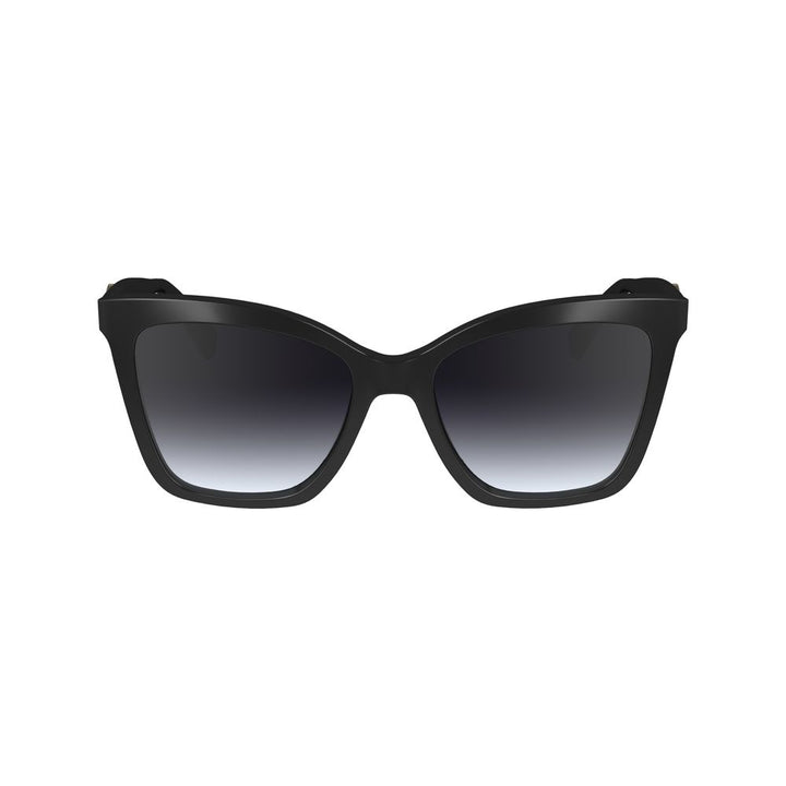 Longchamp Black Acetate Sunglasses
