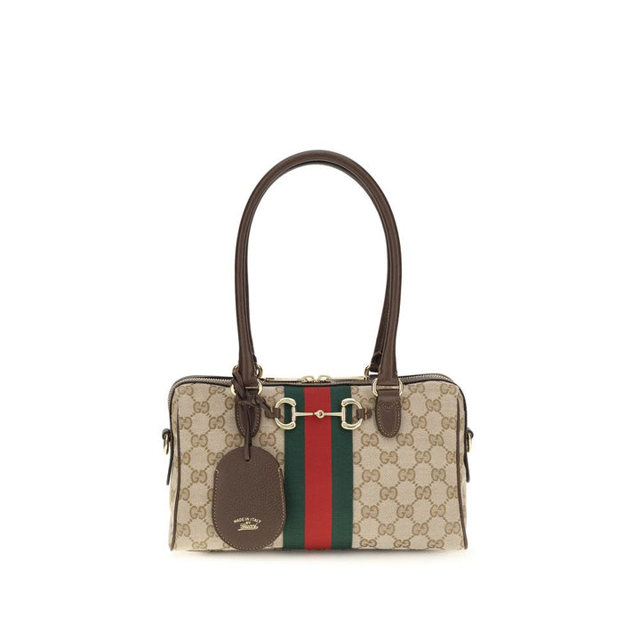 Gucci Beige Fabric Handbag
