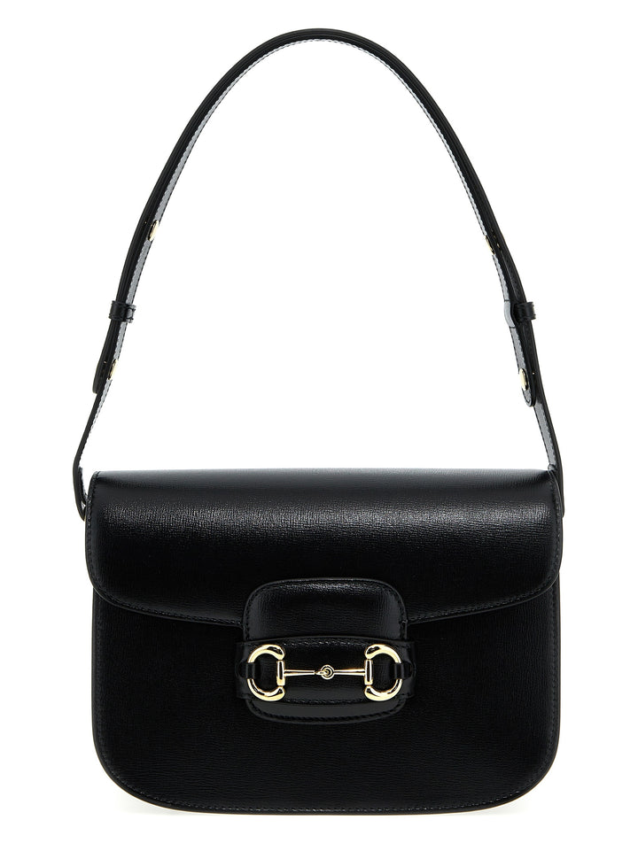 Gucci Black Leather Shoulder Bag