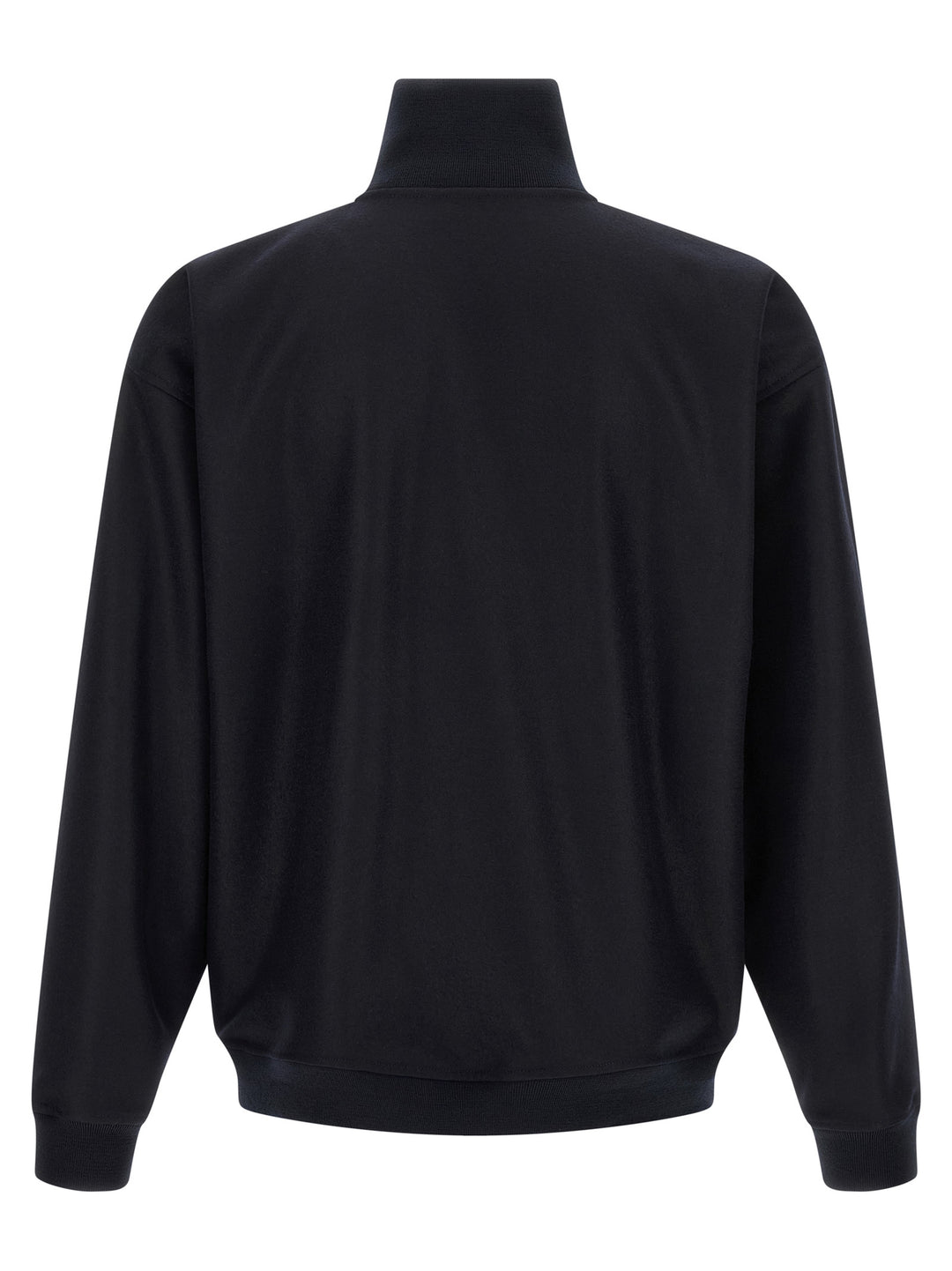 Jil Sander Blue Wool Full-Length Jacket