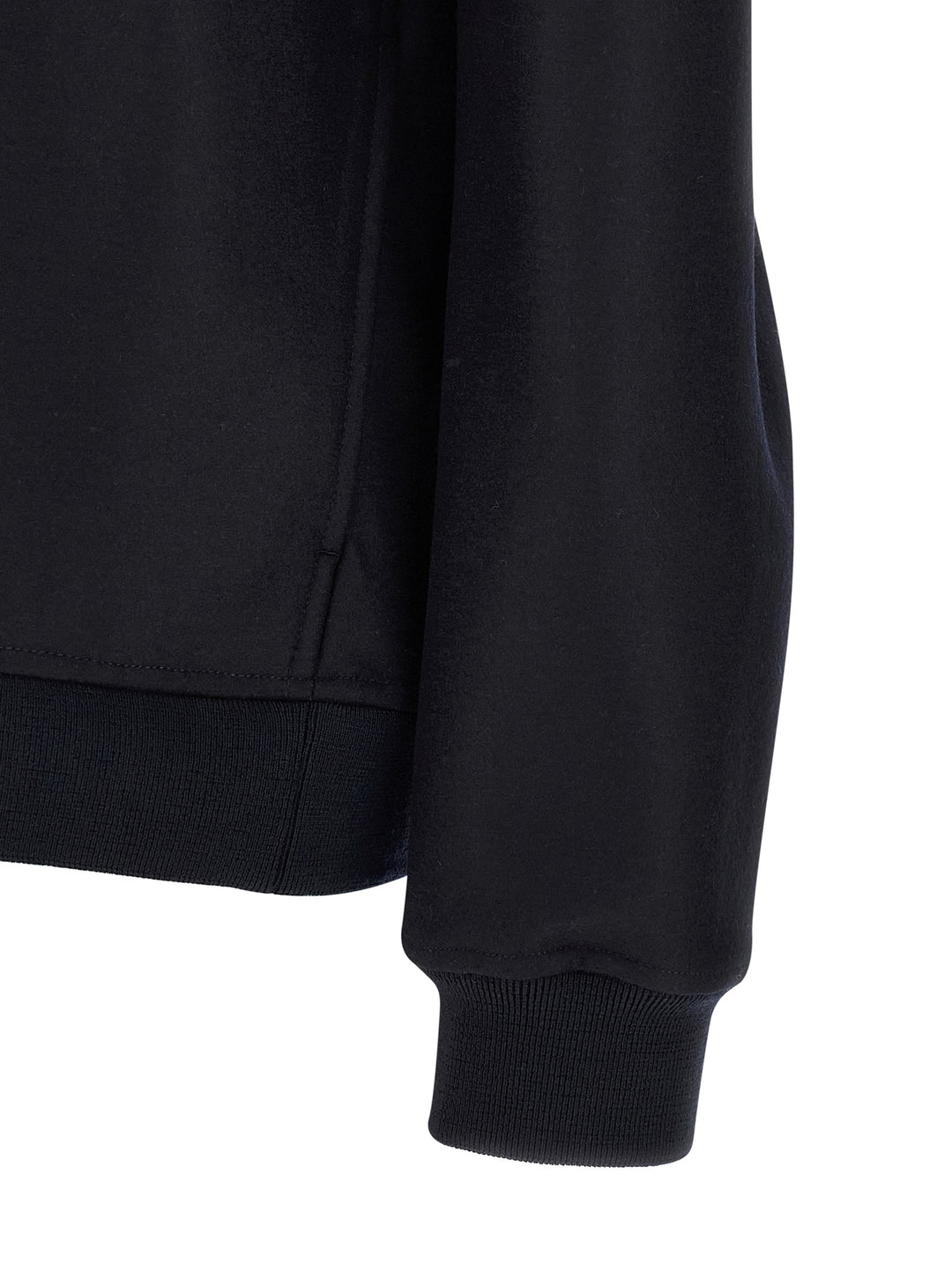 Jil Sander Blue Wool Full-Length Jacket