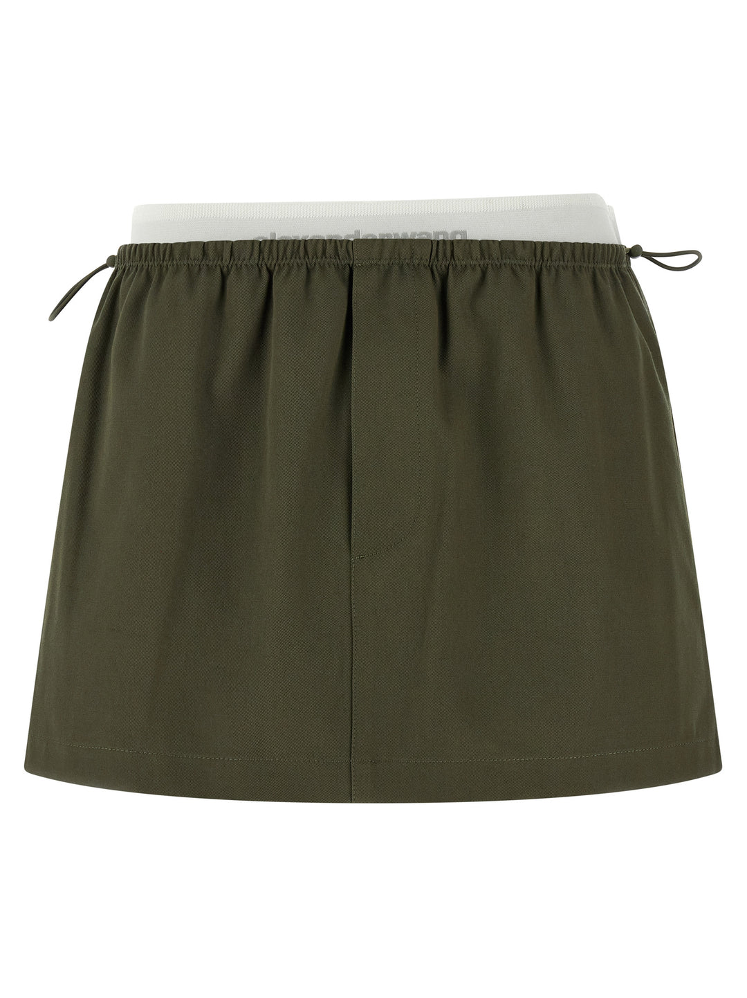 Alexander Wang Bicolor Cotton Long Skirt