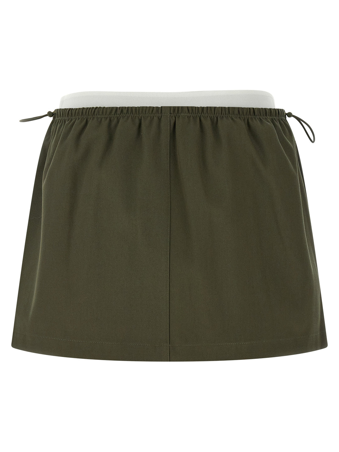 Alexander Wang Bicolor Cotton Long Skirt