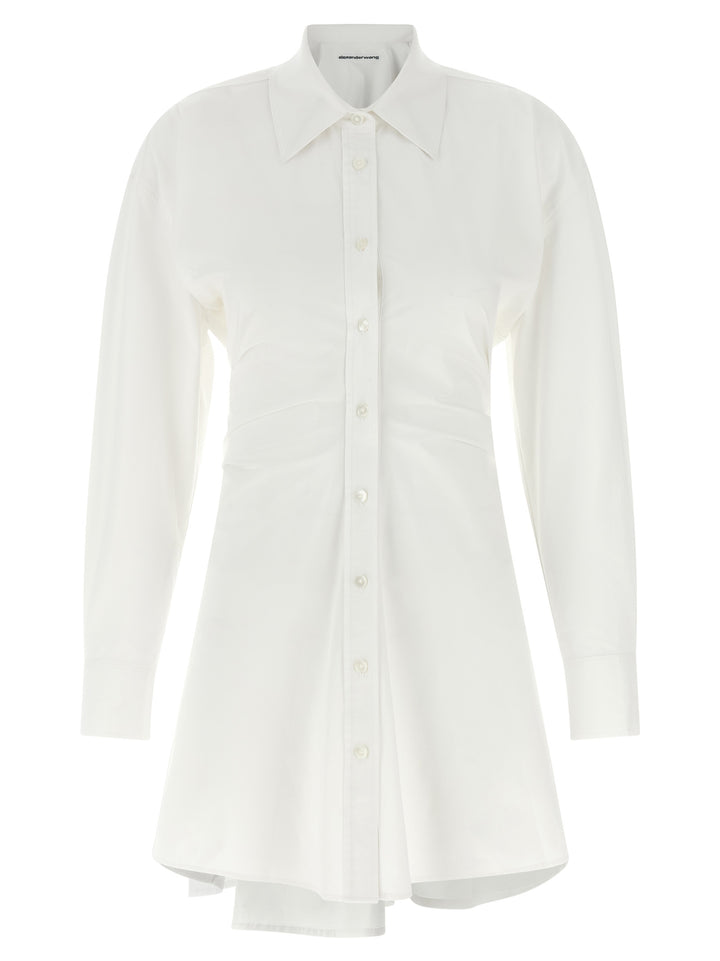 Alexander Wang White Cotton Short Dress