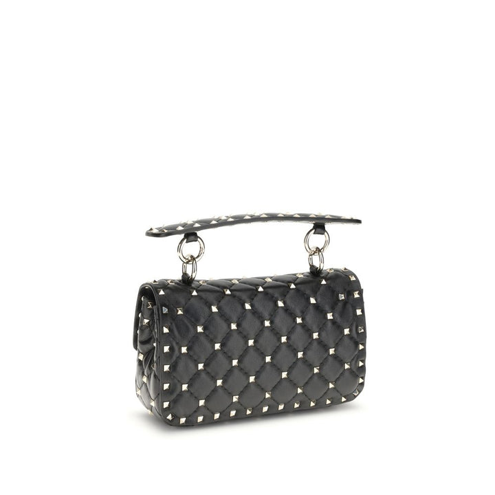Valentino Garavani Black Lamb Ovis Aries Aries Shoulder Bag