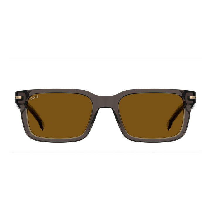 Hugo Boss Gray Acetate Sunglasses