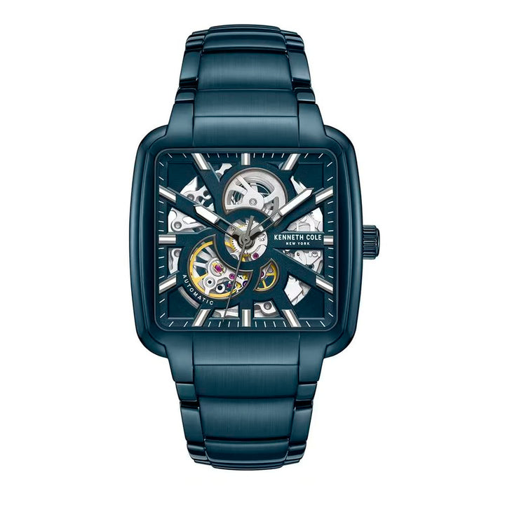 Kenneth Cole Blue Stainless Steel Bracelet Watch