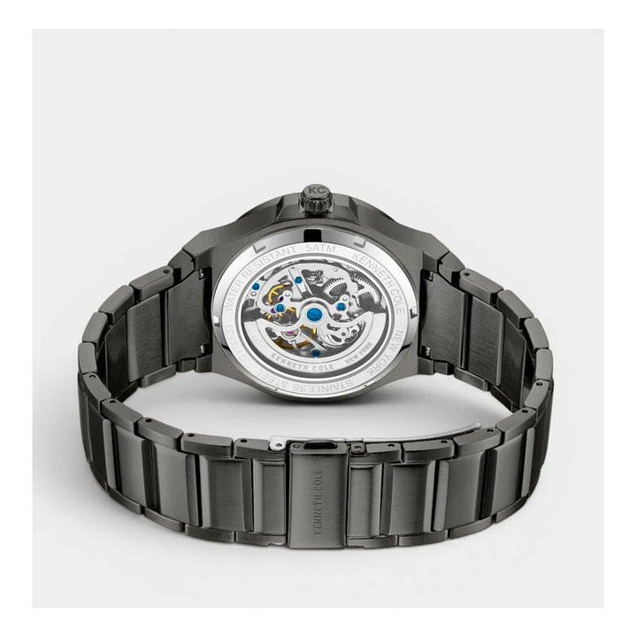 Kenneth Cole Gray Stainless Steel Dress Watch