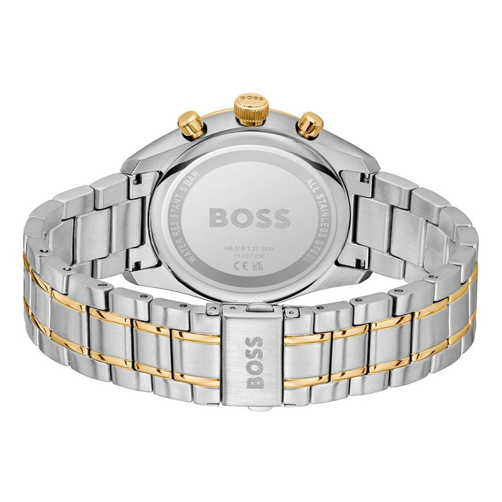 Hugo Boss Gray Stainless Steel Dress Watch