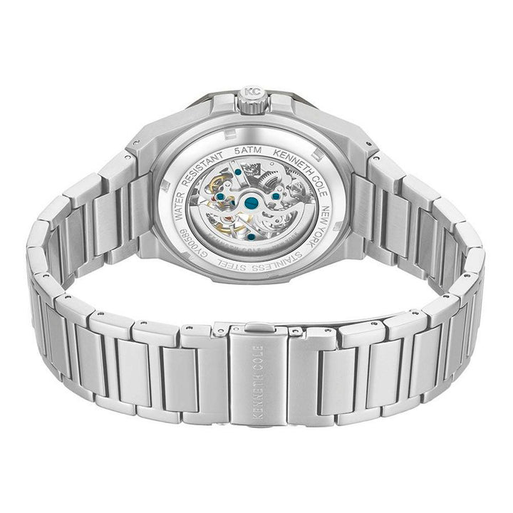 Kenneth Cole Gray Stainless Steel Dress Watch