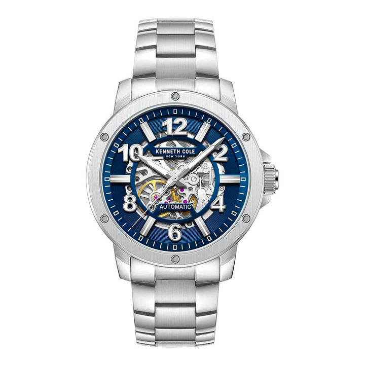 Kenneth Cole Gray Stainless Steel Dress Watch