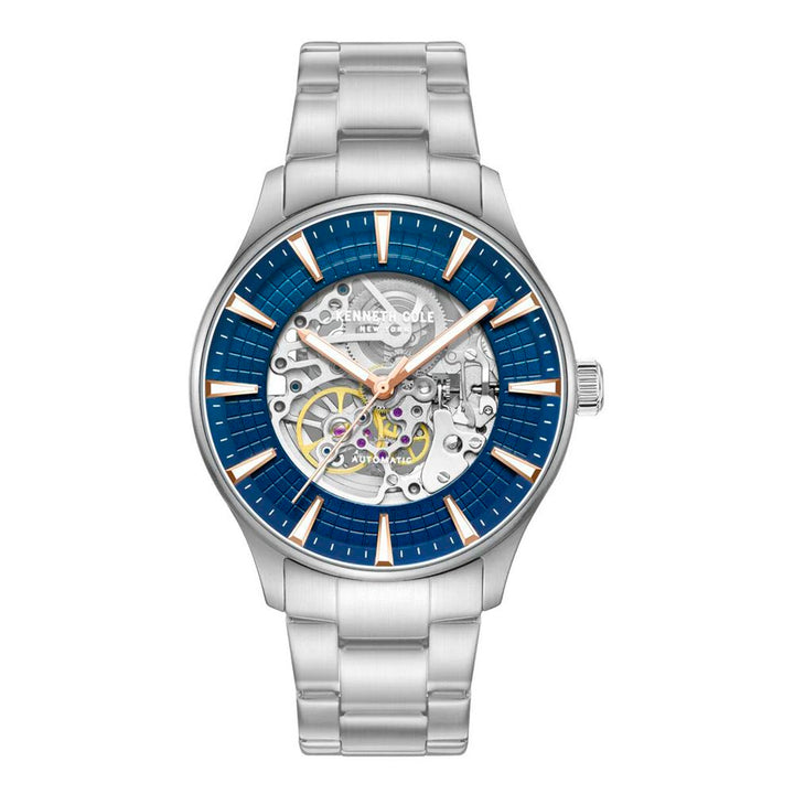 Kenneth Cole Gray Stainless Steel Dress Watch