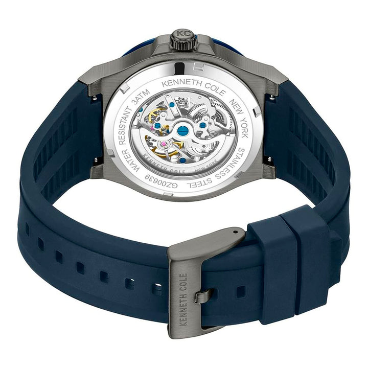 Kenneth Cole Blue Synthetic Bracelet Watch