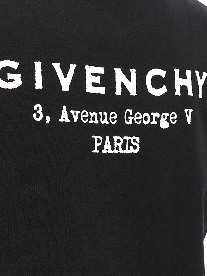 Givenchy Bicolor Cotton T-Shirt