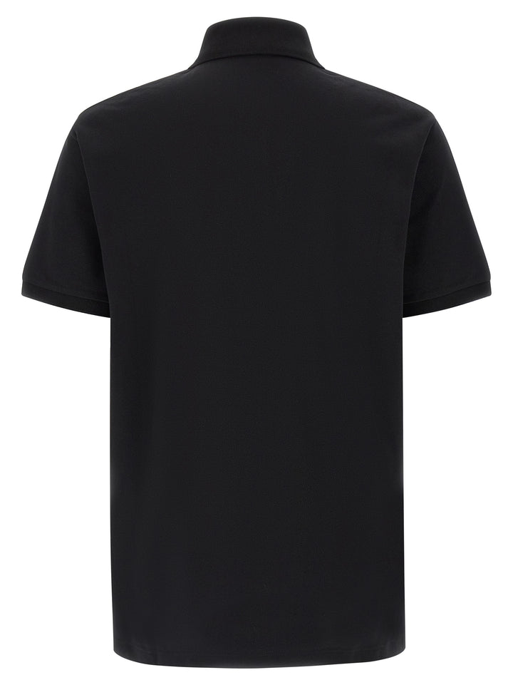 Gucci Black Cotton Polo Shirt