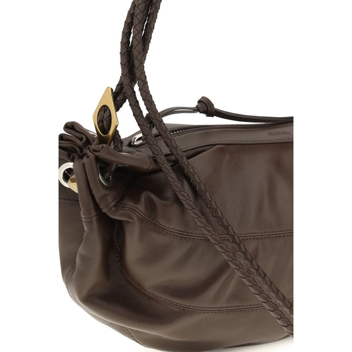 Isabel Marant Brown Lamb Ovis Aries Aries Shoulder Bag