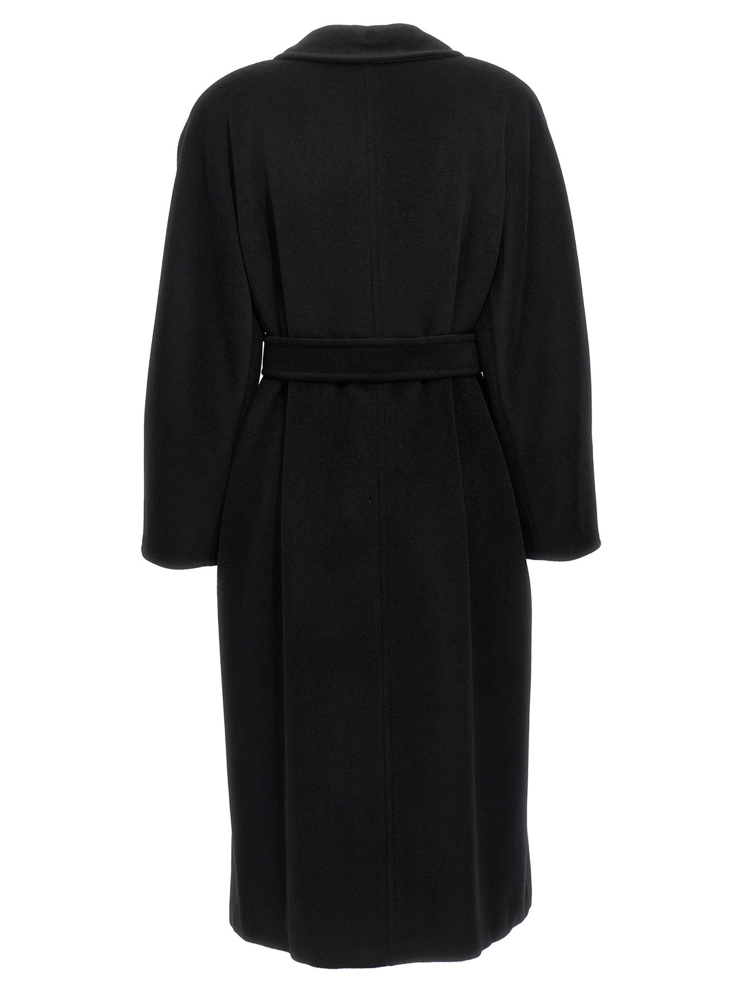 Max Mara Black Virgin Wool Coat
