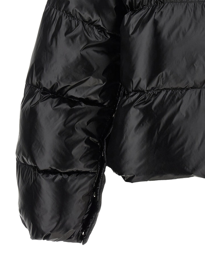PINKO Black Polyamide Shell Jacket