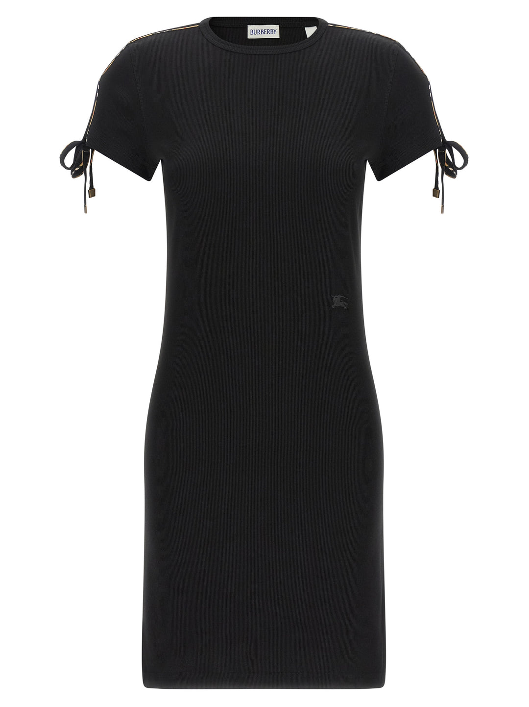 Burberry Black Cotton Short Dress
