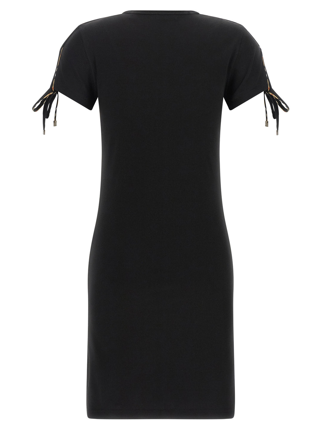 Burberry Black Cotton Short Dress