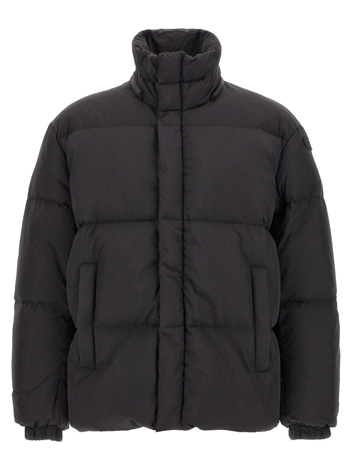 Diesel Black Polyamide Full-Length Jacket