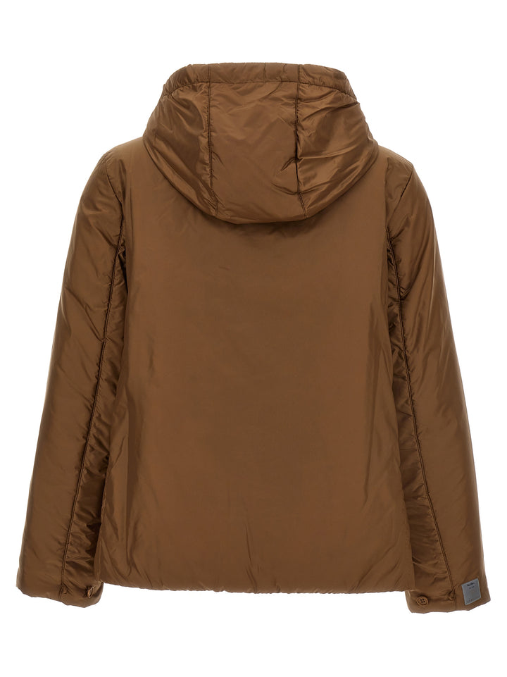 Max Mara Brown Polyester Shell Jacket
