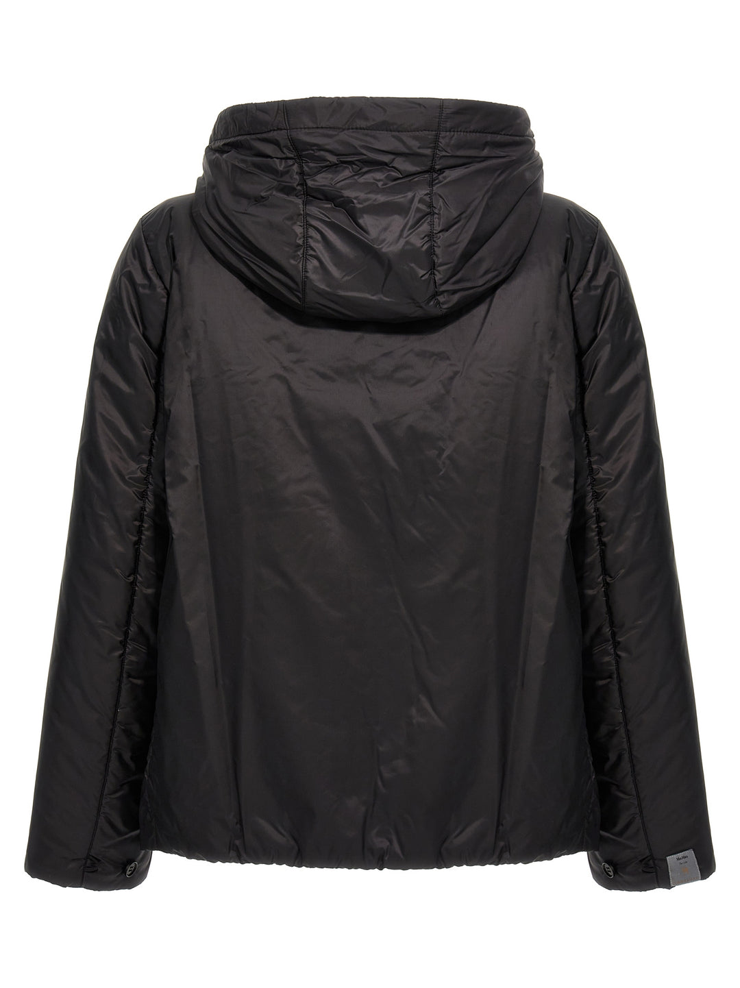 Max Mara Black Polyester Shell Jacket