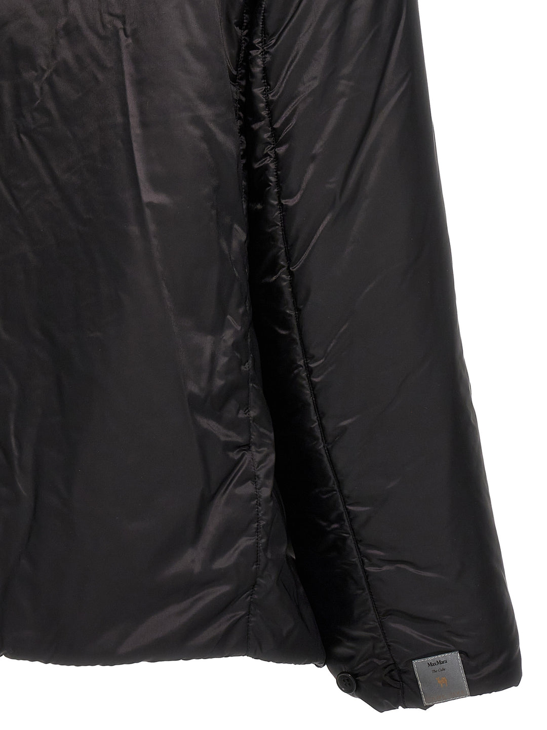Max Mara Black Polyester Shell Jacket