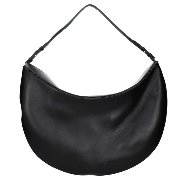 Jacquemus Black Leather Shoulder Bag