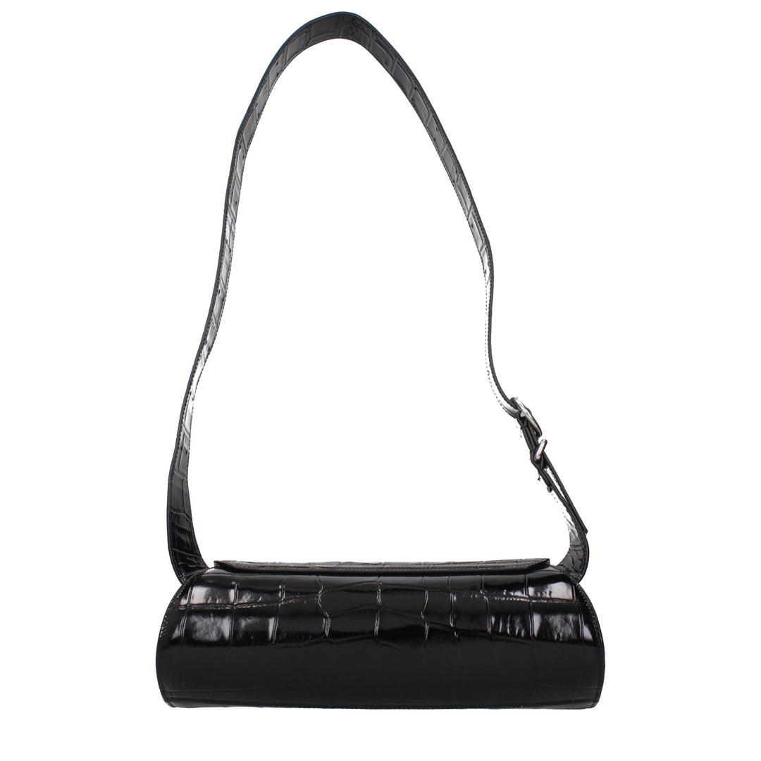 Jil Sander Black Leather Crossbody Bag