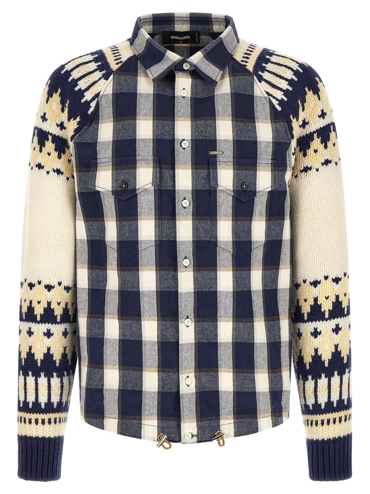 Dsquared² Multicolor Cotton Blouse