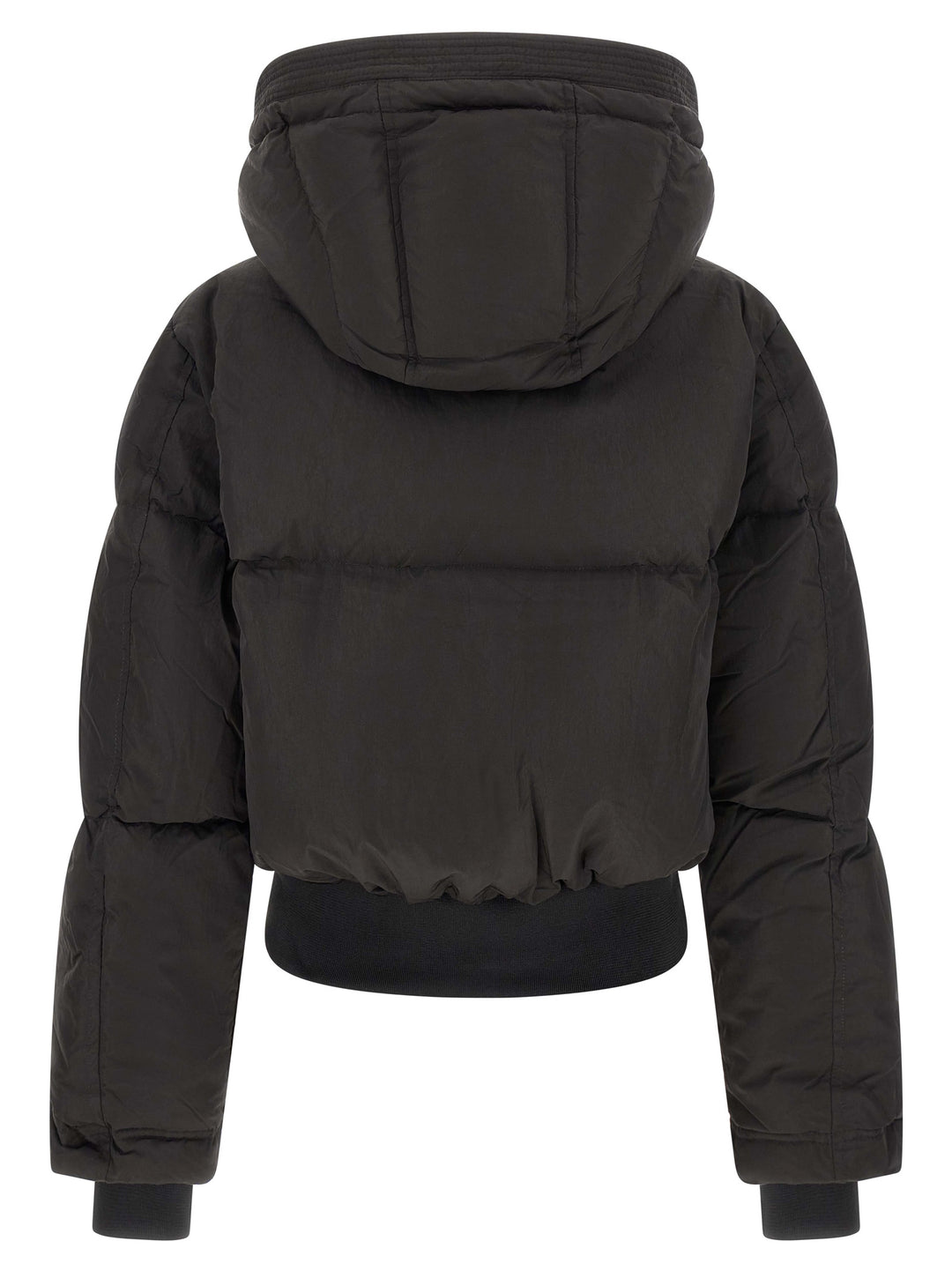 Diesel Black Polyamide Full-Length Jacket