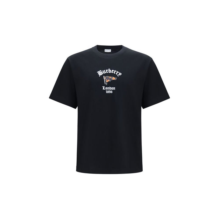 Burberry Black Cotton T-Shirt
