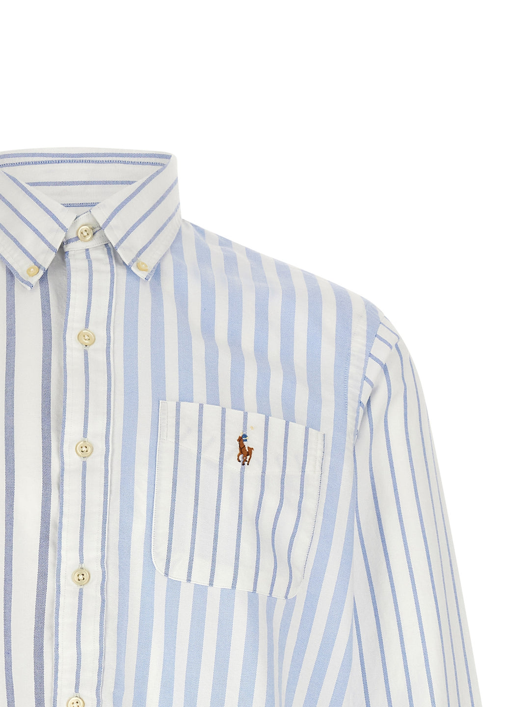 Polo Ralph Lauren Blue Cotton Blouse
