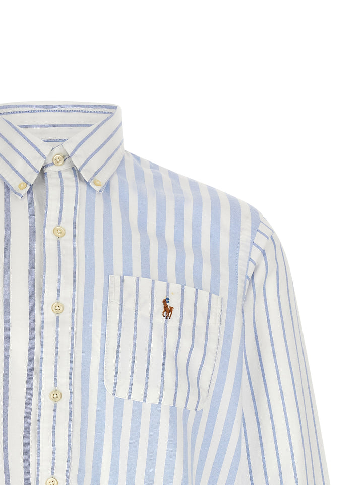 Polo Ralph Lauren Blue Cotton Blouse
