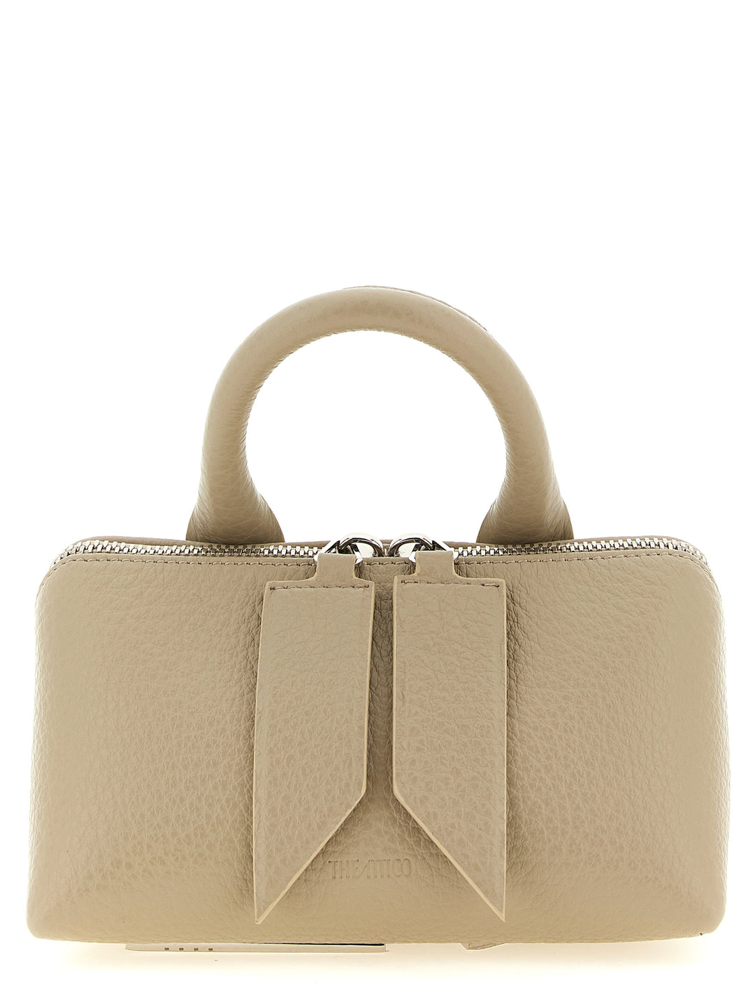 The Attico Beige Bovine Leather Handbag