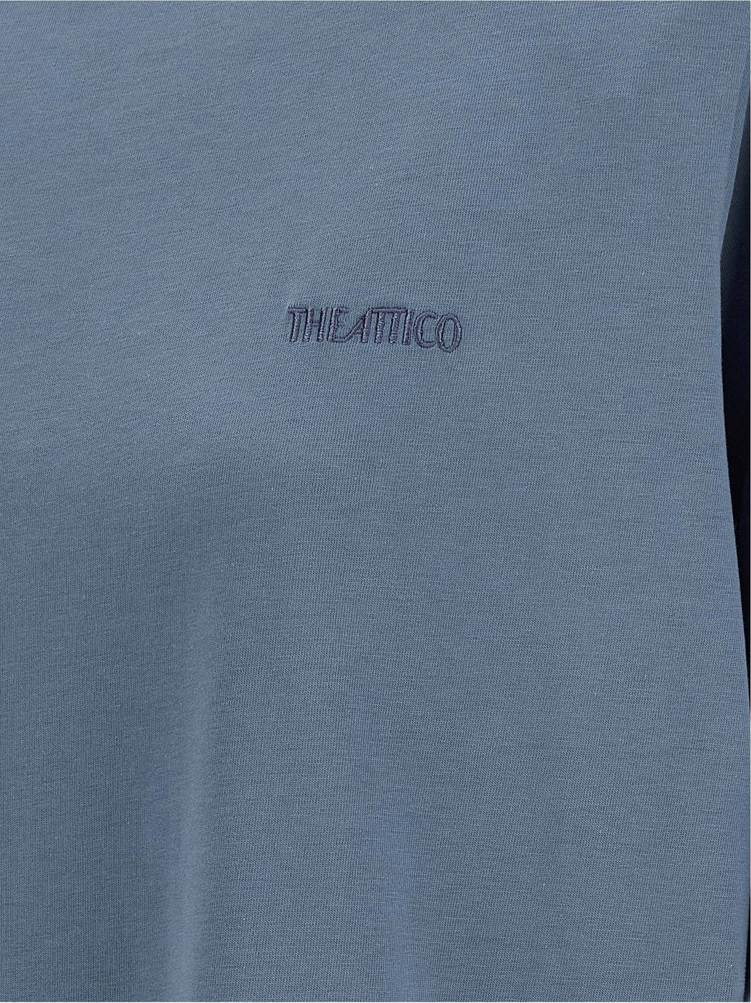 The Attico Blue Cotton T-Shirt