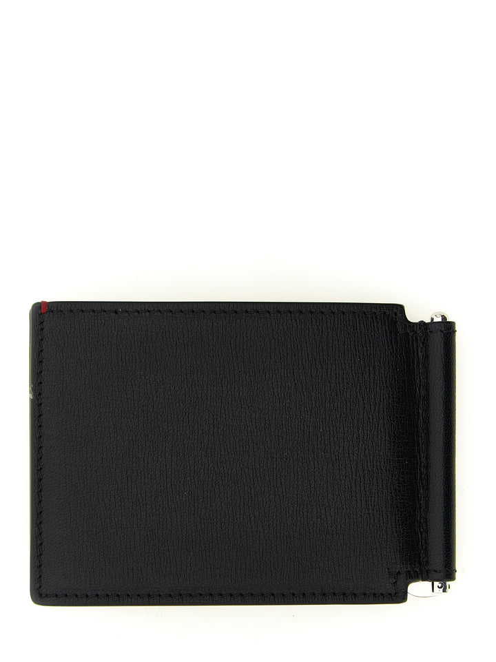 Brunello Cucinelli Black Goatskin Money Clip