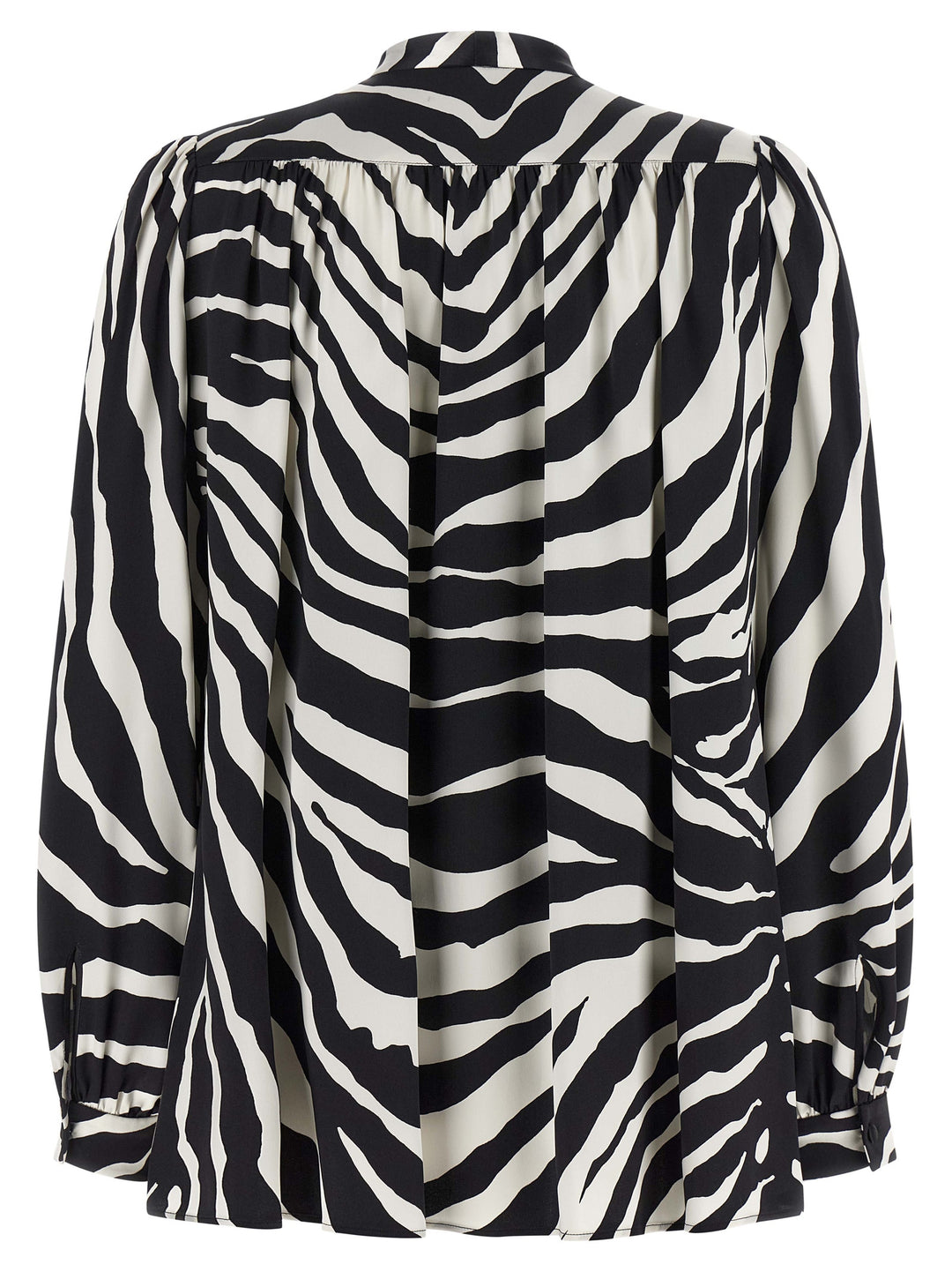 Dolce & Gabbana Bicolor Silk Blouse