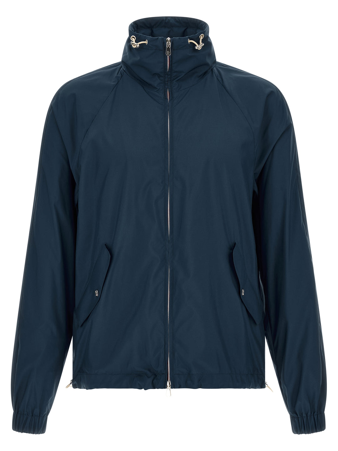 Brunello Cucinelli Blue Polyester Full-Length Jacket
