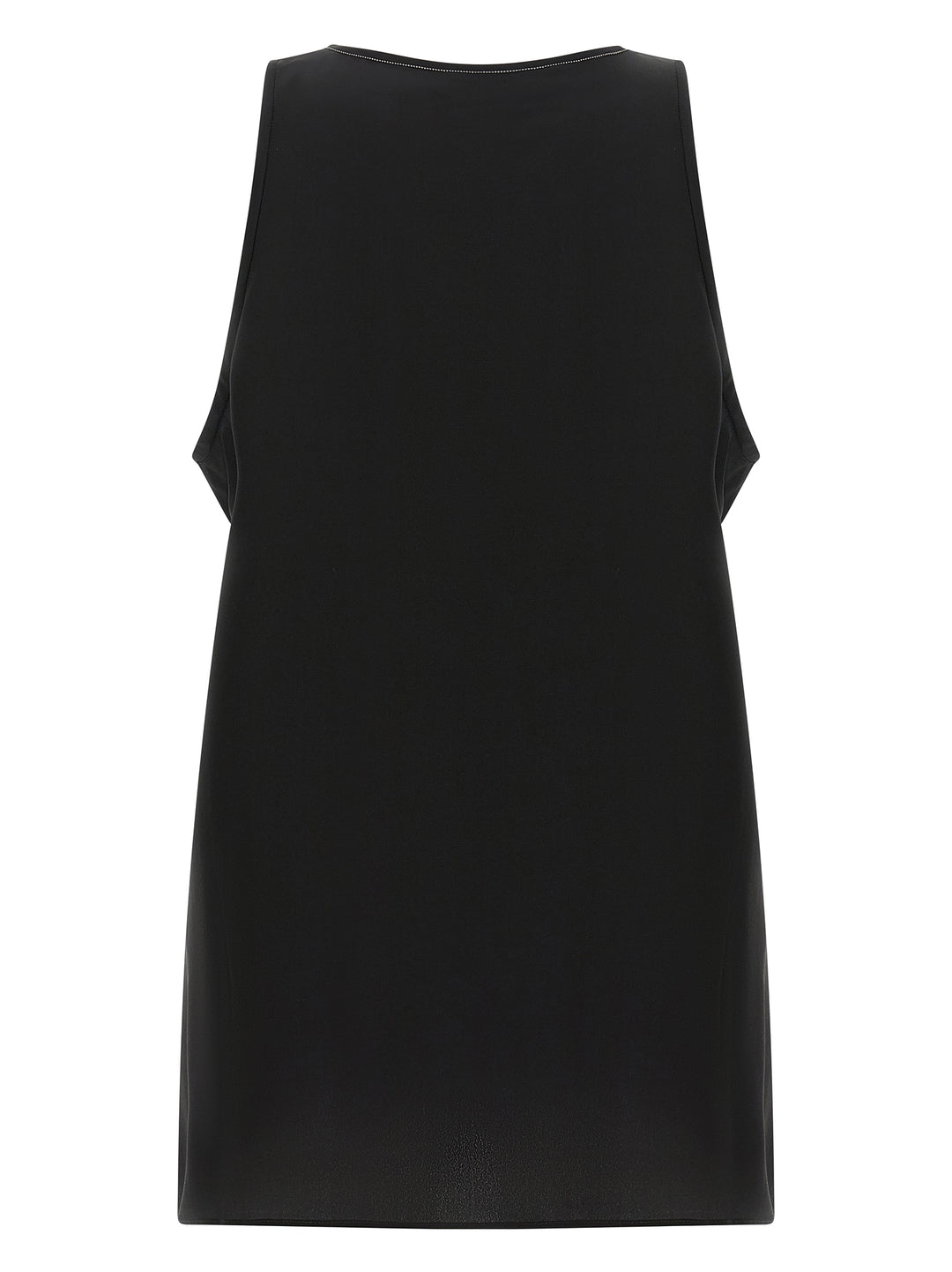Brunello Cucinelli Black Silk Shirt