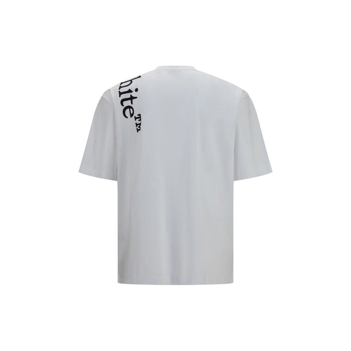 Off-White White Cotton T-Shirt