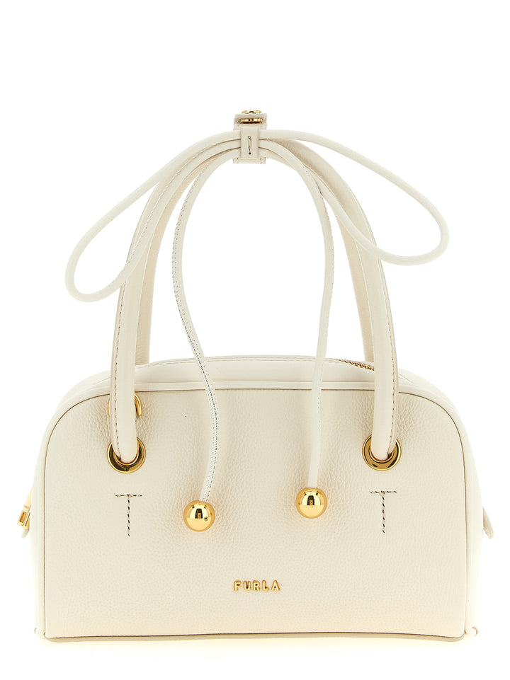Furla White Calfskin Handbag