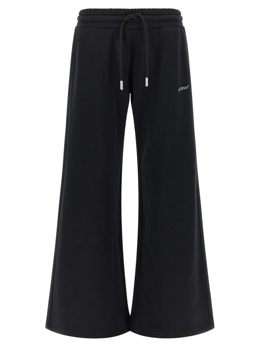 Off-White Black Cotton Joggers (Workout Pants)
