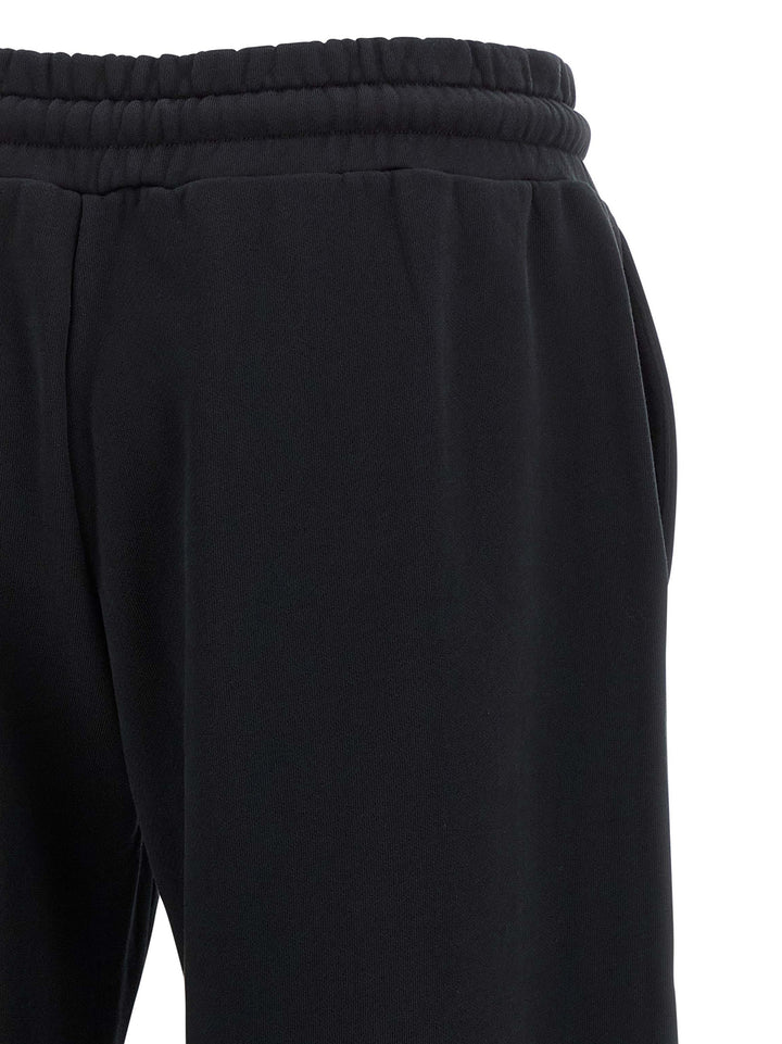 Off-White Black Cotton Joggers (Workout Pants)