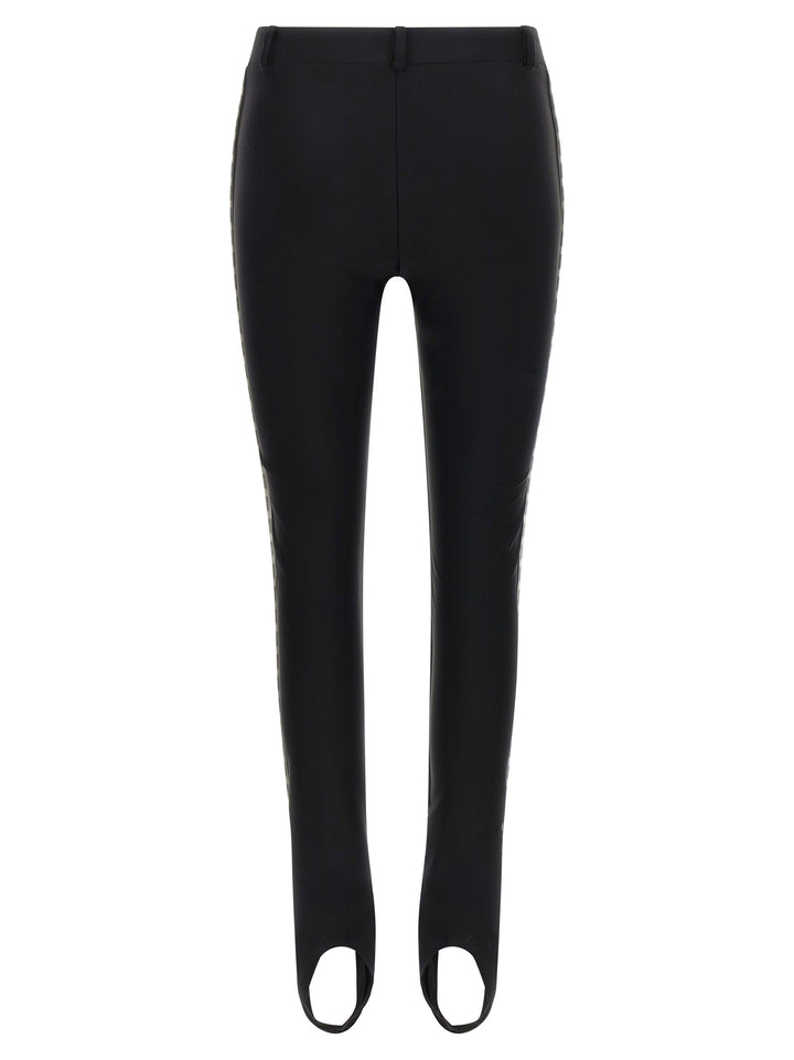 Moschino Bicolor Polyamide Leggings